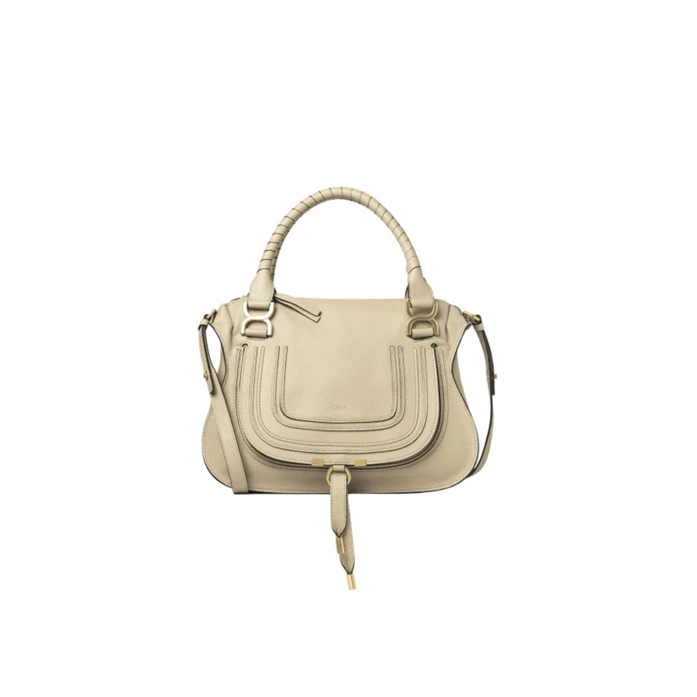 CHLOE MARCIE BAG IN GRAINED LEATHER CHC22AS660I31279 (36*28*12cm)